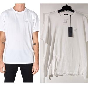 NWT NEUW | Band T-Shirt In White